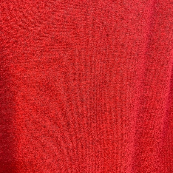 FYVE Long Sleeve Sweater Lightweight Heathered Red Women's Size L - Picture 3 of 8